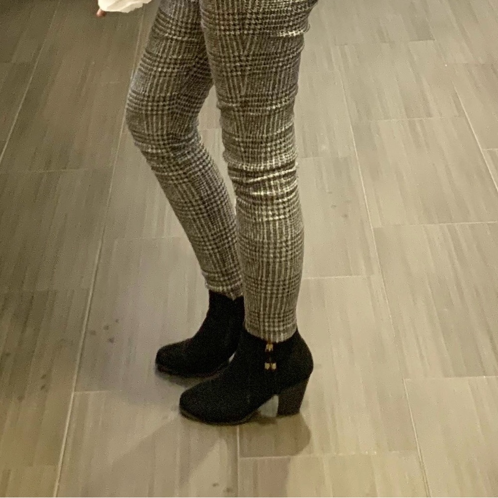 Black Suede Ankle Boots